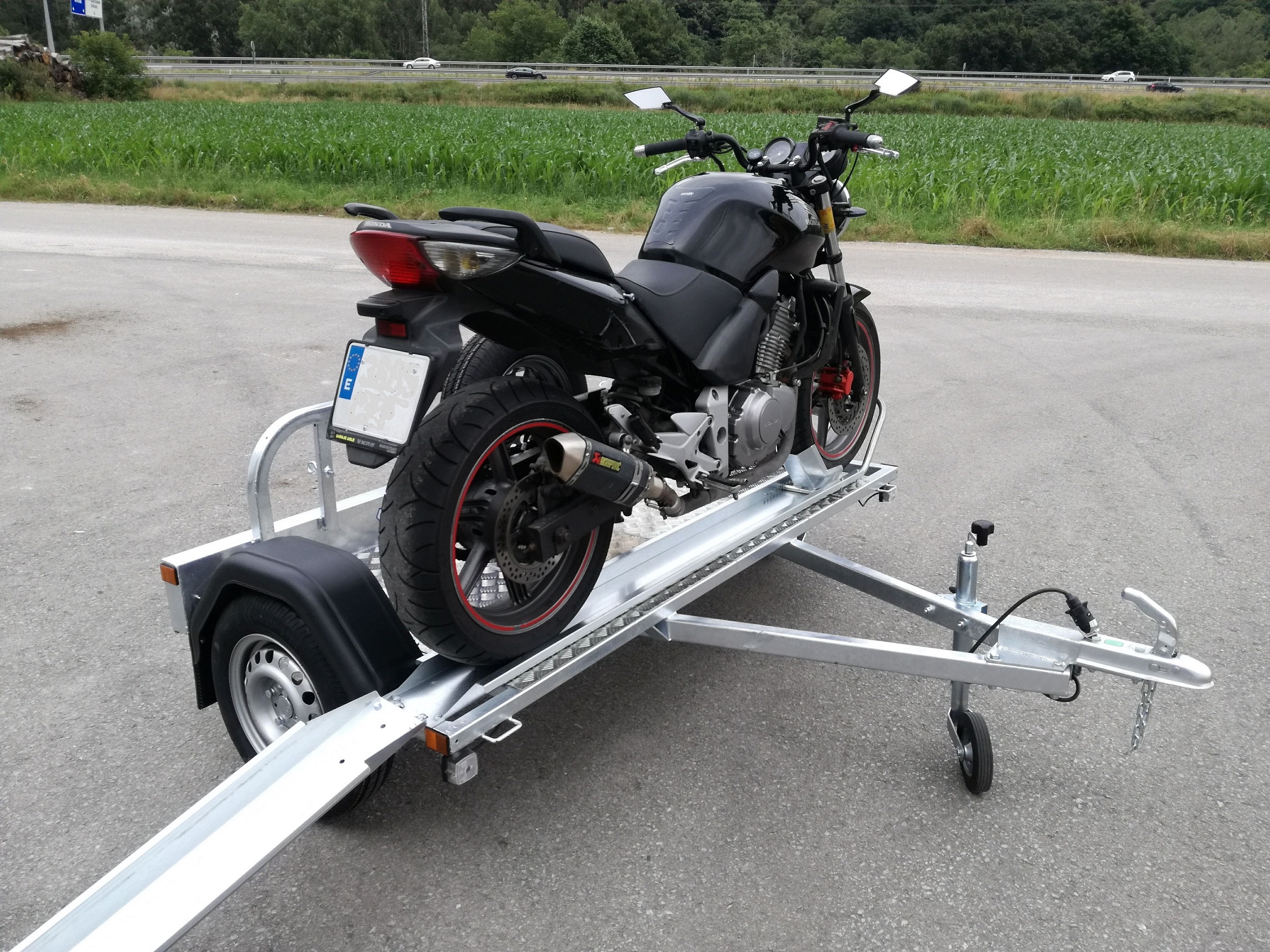 MT-T1 Remolque motos transversal